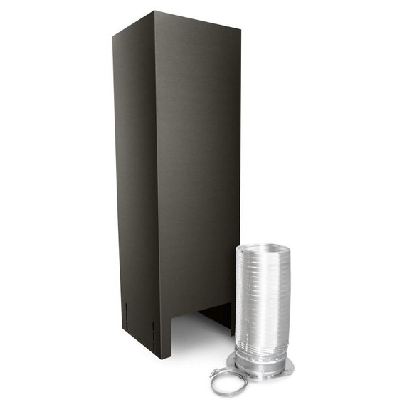 Trousse d’extension de cache-conduit pour installation sur îlot, noire EXTKIT16ES
