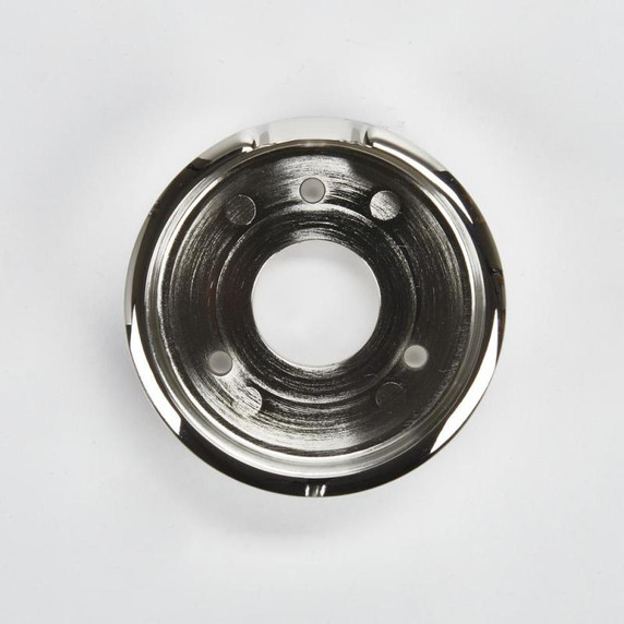 Boutons de cuisinière en chrome à base lumineuse, four W11317499