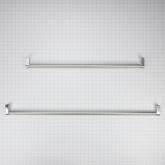 Trousse de poignée pour réfrigérateur à congélateur inférieur KitchenAid W10782874