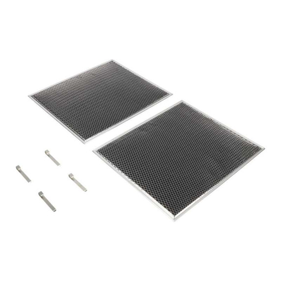 Trousse de filtre à charbon de rechange pour hotte de cuisinière W10905734