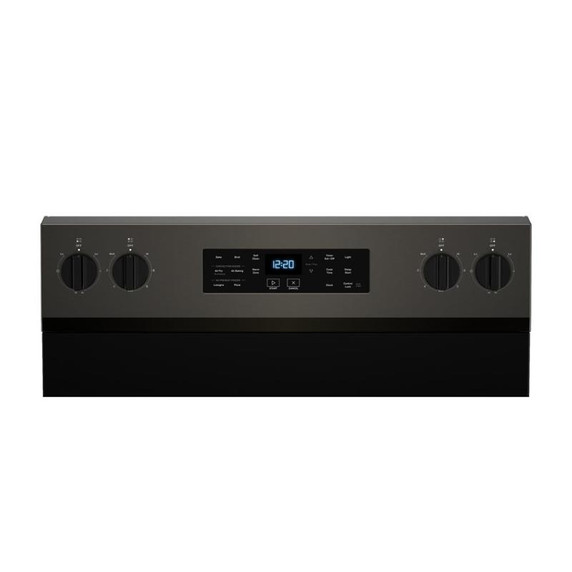 Whirlpool® Cuisinière électrique Energy Star avec cuisson à air, friture à air sans préchauffage et nettoyage automatique - 30 po YWFES5030RV Whirlpool® Cuisinière électrique Energy Star avec cuisson à air, friture à air sans préchauffage et nettoyage automatique - 30 po YWFES5030RV