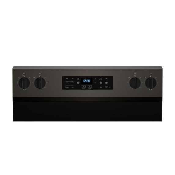 Whirlpool® Cuisinière électrique Energy Star avec cuisson à air, friture à air sans préchauffage et nettoyage automatique - 30 po YWFES5030RV