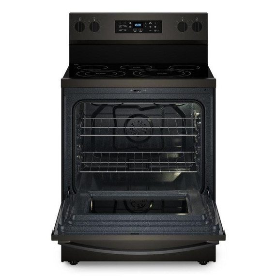 Whirlpool® Cuisinière électrique Energy Star avec cuisson à air, friture à air sans préchauffage et nettoyage automatique - 30 po YWFES5030RV
