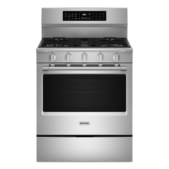 Maytag® Cuisinière au gaz à convection véritable avec mode gril - 30 po - 5 pi cu MFGS8030RZ