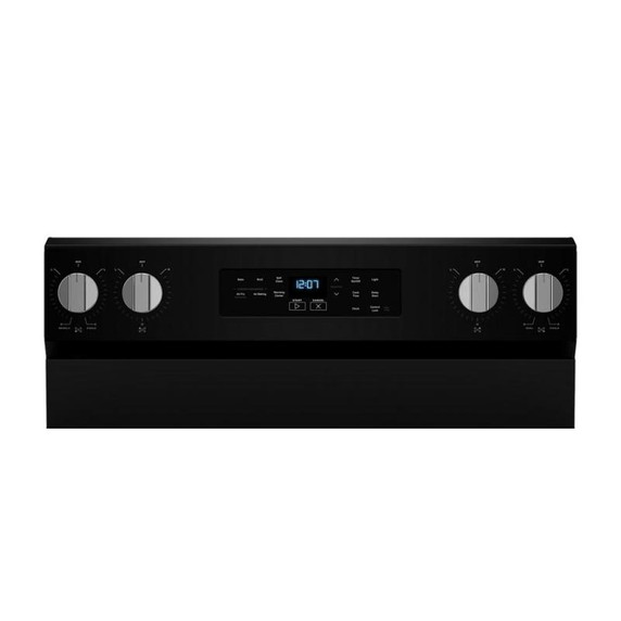 Maytag® Cuisinière électrique à convection avec friture et cuisson à air sans préchauffage - 30 po - 5,3 pi cu YMFES6030RB