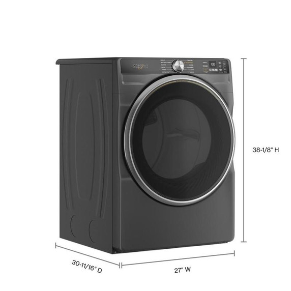 Whirlpool® Sécheuse intelligente au gaz certifiée ENERGY STAR® avec options à vapeur de 7,4 pi cu WGD6720RU