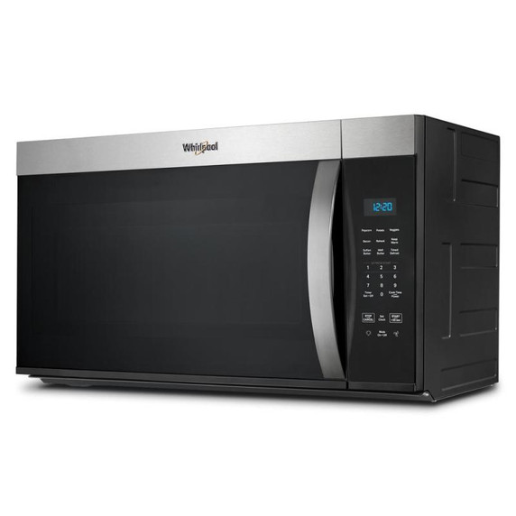 Whirlpool® Four à micro-ondes à hotte intégrée avec une puissance de cuisson de 900 watts de 30 po et 1,7 pi cu YWMMS3130RS
