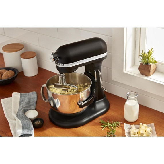 Accessoire-batteur à pâtisserie en acier inoxydable pour batteurs sur socle à bol relevable KitchenAid® KSMPB7SS