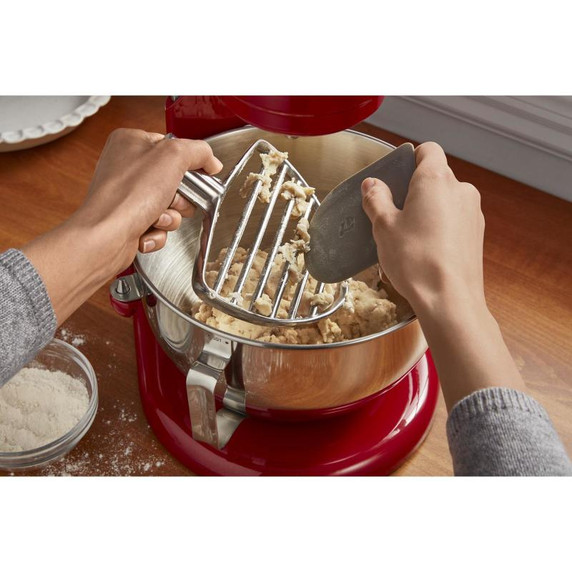Accessoire-batteur à pâtisserie en acier inoxydable pour batteurs sur socle à bol relevable KitchenAid® KSMPB7SS