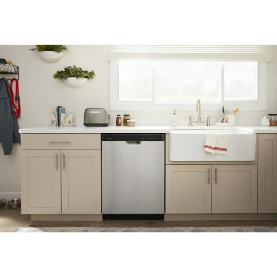 Lave-vaisselle Amana® avec intérieur noir de minuit ADFS2524RS