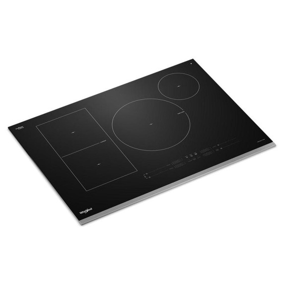 Whirlpool® Table de cuisson à induction intelligente avec technologie Temp Cook™ et revêtement WipeClean™ - 30 po WCIT7530SS