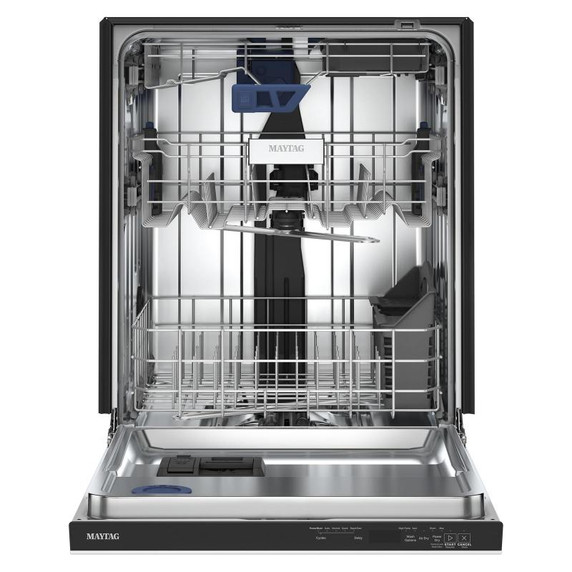 Maytag® Lave-vaisselle à commandes dissimulées avec cycle PowerBlast® et séchage intensif PowerDry de 24 po MDPS7024SW