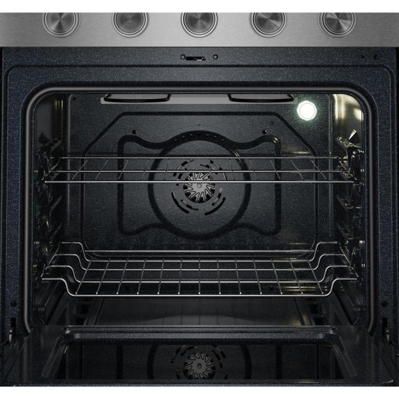 Kitchenaid® Cuisinière au gaz non encastrée intelligente avec modes de cuisson à convection - 5 pi cu KFGS530SPS
