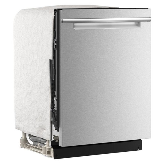 Lave-vaisselle Whirlpool® de 24 pouces avec fonction de lavage à couverture totale et séchage automatique à l'air libre, en acier inoxydable résistant aux traces de doigts WDPS8024SZ