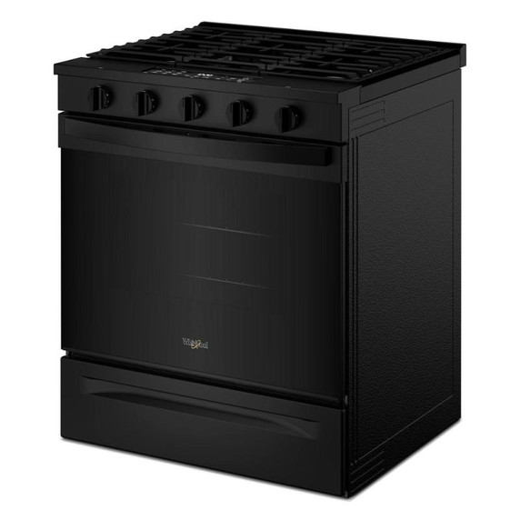 Whirlpool® Cuisinière au gaz avec technologie de cuisson à air - 30 po WSGS5030SB Whirlpool® Cuisinière au gaz avec technologie de cuisson à air - 30 po WSGS5030SB