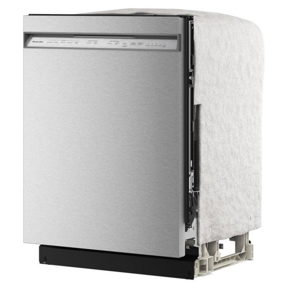 Kitchenaid® Lave-vaisselle à troisième panier à ustensiles avec plus de 30 jets de lavage à couverture totale en fini PrintShield™ - 47 dBA KDFS224SPS