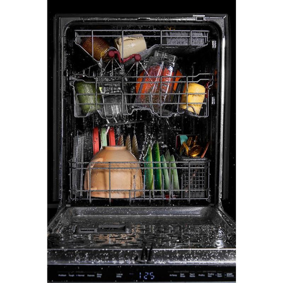 Kitchenaid® Lave-vaisselle à troisième panier avec Max Jets™ à 360° et système de séchage avancé ProDry™ et éclairage à DEL ultra vif - 44 dBA KDTS724SPS