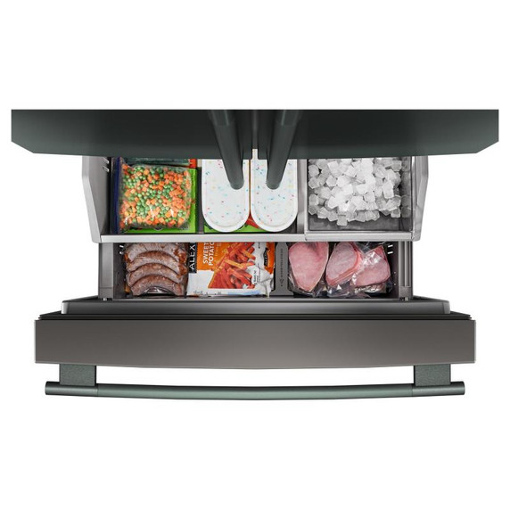 Kitchenaid® Réfrigérateur à portes françaises et profondeur de comptoir avec distributeur intérieur - 24 pi cu et 26 po KRFC236SJP Kitchenaid® Réfrigérateur à portes françaises et profondeur de comptoir avec distributeur intérieur - 24 pi cu et 26 po KRFC236SJP