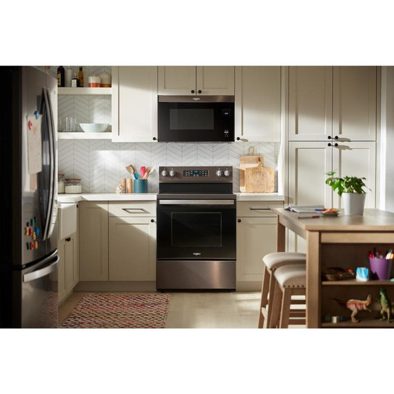 Whirlpool® Cuisinière électrique avec technologie de cuisson à air - 30 po YWFES5730SV