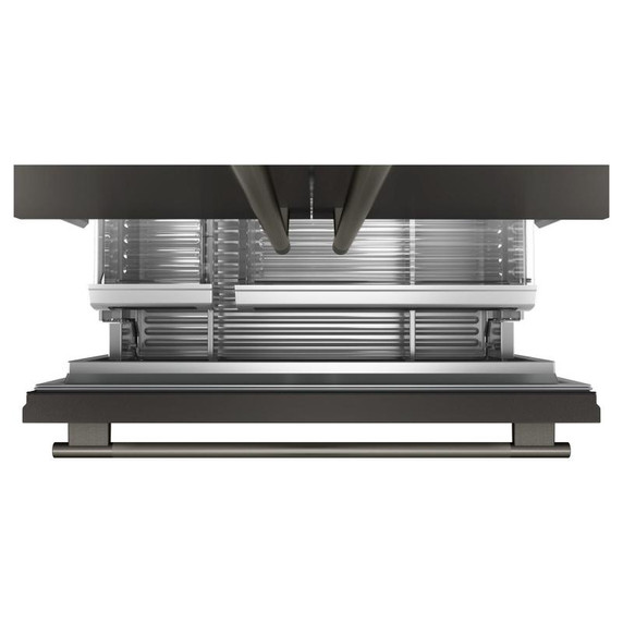 Kitchenaid® Réfrigérateur à portes françaises et congélateur inférieur avec intérieur platine - 42 po - 24.2 pi cu KBFN542SBE