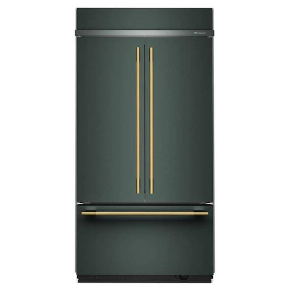 Kitchenaid® Réfrigérateur à portes françaises et congélateur inférieur avec intérieur platine - 42 po - 24.2 pi cu KBFN542SJP