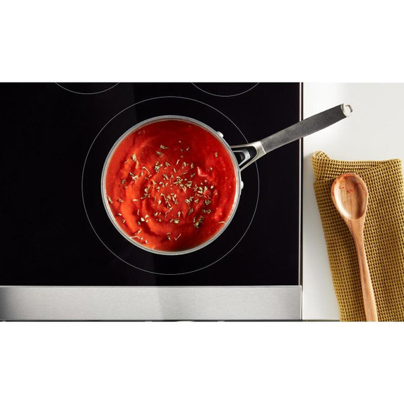 Whirlpool® Cuisinière électrique avec technologie de cuisson à air et friture à air sans préchauffage de 30 po YWFES7030SZ