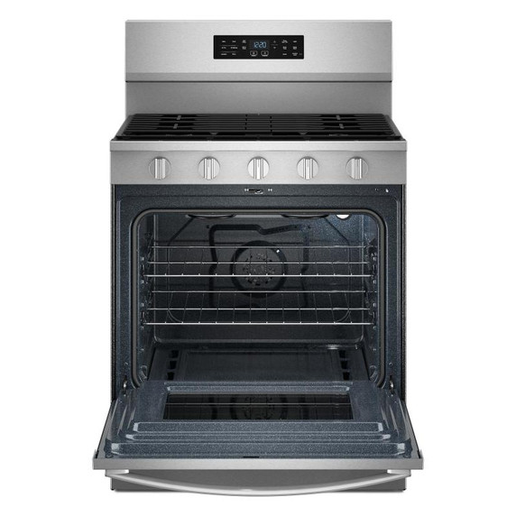 Whirlpool® Cuisinière au gaz avec technologie de cuisson à air - 30 po WFGS5730SZ