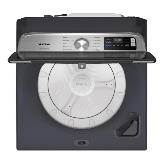Maytag® Laveuse intelligente à chargement vertical à agitateur avec fonction Extra Power - 6 pi cu MTW6205RF Maytag® Laveuse intelligente à chargement vertical à agitateur avec fonction Extra Power - 6 pi cu MTW6205RF