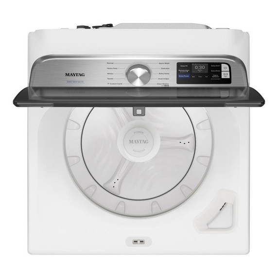 Maytag® Laveuse intelligente à chargement vertical à agitateur avec fonction Extra Power - 6 pi cu MTW6205RW Maytag® Laveuse intelligente à chargement vertical à agitateur avec fonction Extra Power - 6 pi cu MTW6205RW