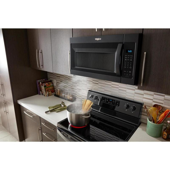 Whirlpool® Four à micro-ondes à hotte intégrée avec cuisson par détection - 1,9 pi cu - 1000 watts YWMMS3230SB