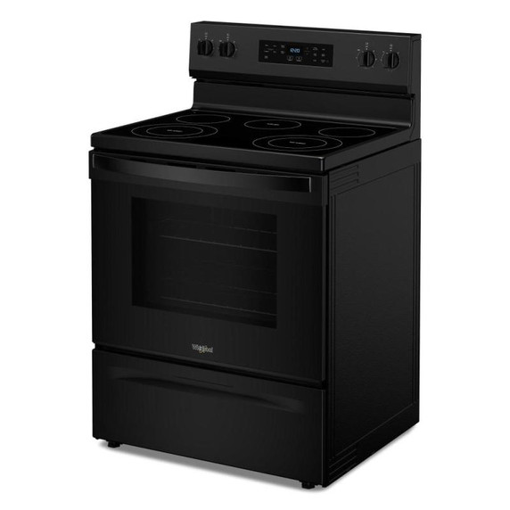 Whirlpool® Cuisinière électrique avec nettoyage à la vapeur de 30 po YWFES3330RB