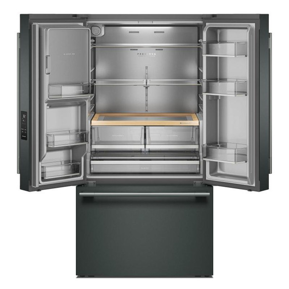 Kitchenaid® Réfrigérateur à portes françaises avec distributeur d’eau et de glaçons extérieur - 30 pi cu KRFF436SJP Kitchenaid® Réfrigérateur à portes françaises avec distributeur d’eau et de glaçons extérieur - 30 pi cu KRFF436SJP