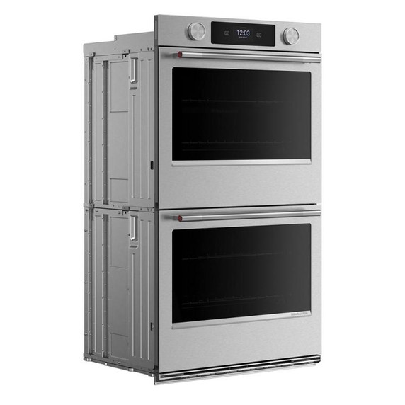 Kitchenaid® Smart Double Wall Oven with  Assisted Cooking Modes KOED727SPS