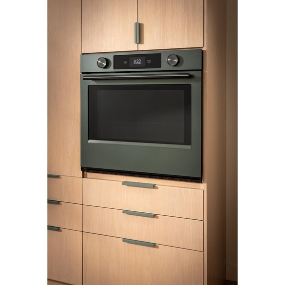 Kitchenaid® Four mural simple électrique intelligent de 30 pouces avec modes de cuisson assistée -Genévrier KOES730SJP