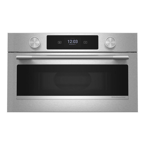 Kitchenaid® 27" Built In Microwave Oven with Air Fry KMBS727SPS