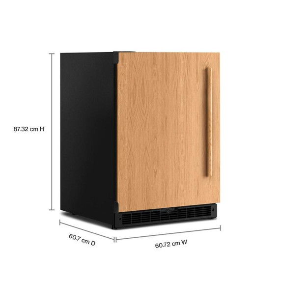 Kitchenaid® Réfrigérateur sous le comptoir prêt pour le panneau de recouvrement - 24 po KURL124SPA