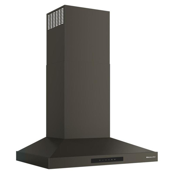 Hotte aspirante murale KitchenAid® de 30 pouces à 4 vitesses KVWC730SBE