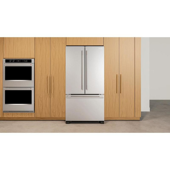 Kitchenaid® Réfrigérateur à portes françaises, profondeur de comptoir et distributeur intérieur de 22 pi cu - 36 po KRFC136TPS