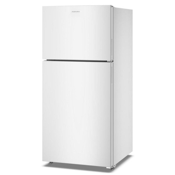 Amana® Réfrigérateur à congélateur supérieur blanc, 30 po, 19 pi cu ARTX2419SW