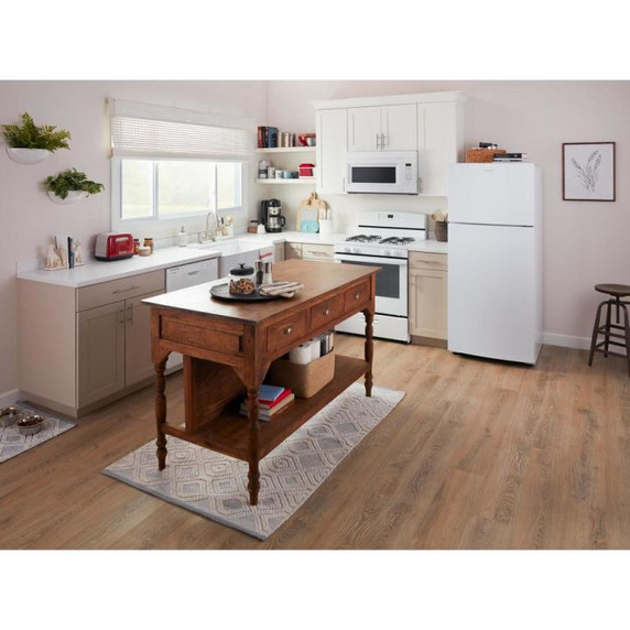 Amana® Réfrigérateur à congélateur supérieur blanc, 30 po, 19 pi cu ARTX2419SW