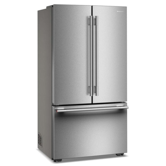 Kitchenaid® Réfrigérateur à portes françaises à profondeur de comptoir et distributeur d’eau interne KRFC336SPS