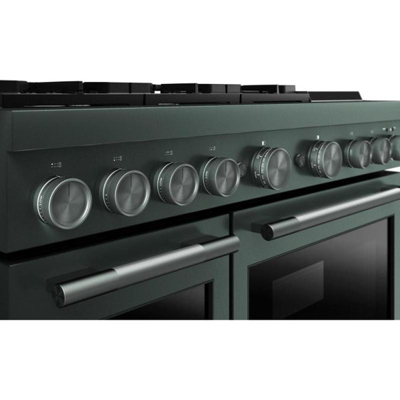 Table de cuisson bicombustible à 6 brûleurs avec plaque chauffante  KitchenAid® de 48 po KFDD948SJP