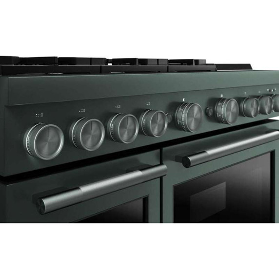 Table de cuisson bicombustible à 6 brûleurs avec plaque chauffante  KitchenAid® de 48 po KFDD948SJP