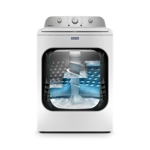 Maytag® Laveuse à chargement vertical à agitateur avec fonction Extra Power - 5.4 pi cu MTW5205TW