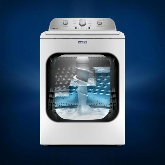 Maytag® Laveuse à chargement vertical à agitateur avec fonction Extra Power - 5.4 pi cu MTW5205TW