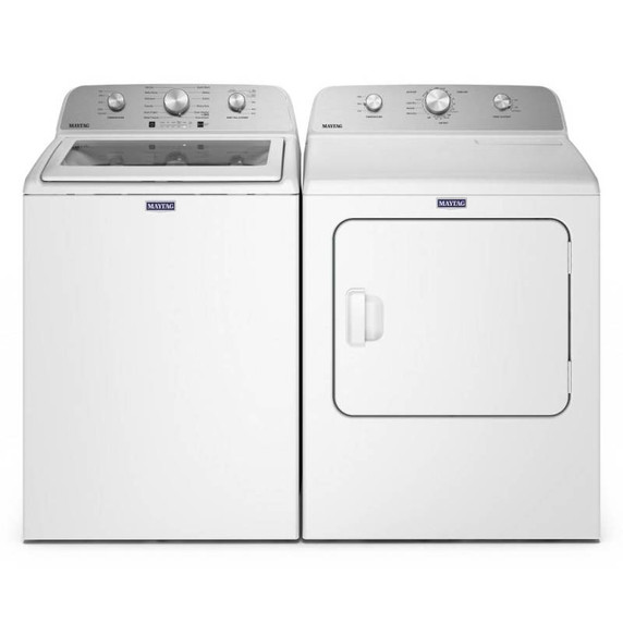 Maytag® Laveuse à chargement vertical à agitateur avec fonction Extra Power - 5.4 pi cu MTW5205TW