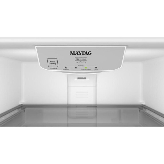 Maytag® Réfrigérateur à congélateur supérieur avec machine à glaçons installée en usine - 21 pi cu - 33 po MRTX7621TZ