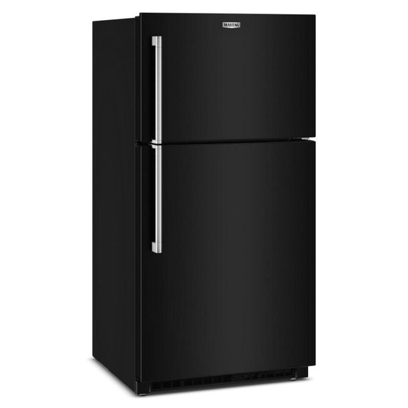 Maytag® Réfrigérateur à congélateur supérieur avec mode Garage - 21 pi cu - 33 po MRTX5121TB