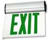 Adjustable Green Edge Lit Exit Sign