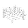 20" x 19" x 13" Wire Guard Dimensions